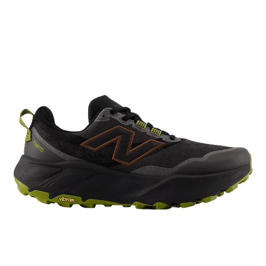 New Balance Men's Fresh Foam X Hierro v9 – Black / Green - Interval Running