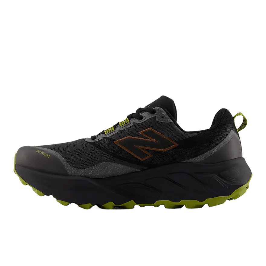 New Balance Men's Fresh Foam X Hierro v9 – Black / Green - Interval Running