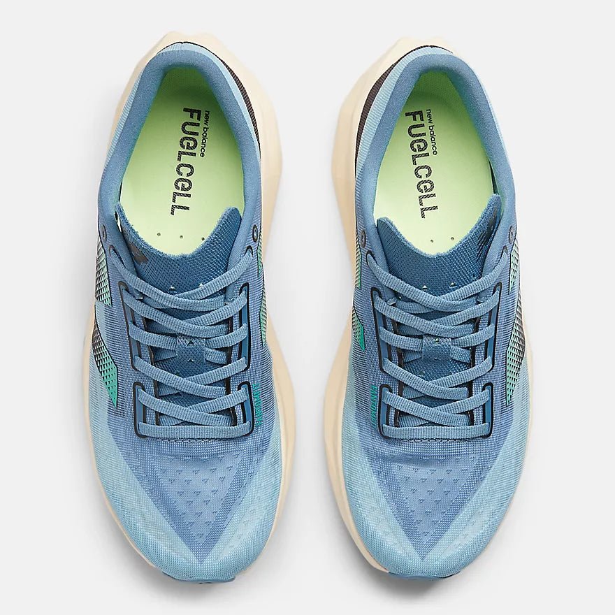 New Balance Men's FuelCell Rebel v4 Shoes - Heron Blue - Interval Running