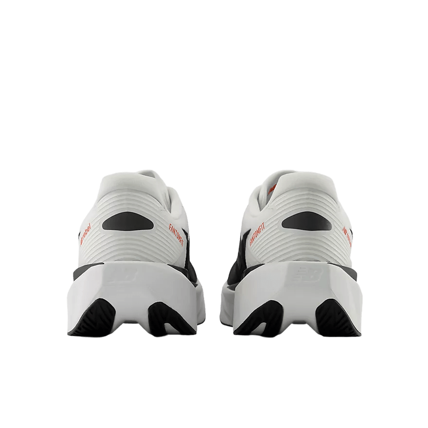New Balance Men's FuelCell Rebel v5 – White with Neo Flame - Interval Running