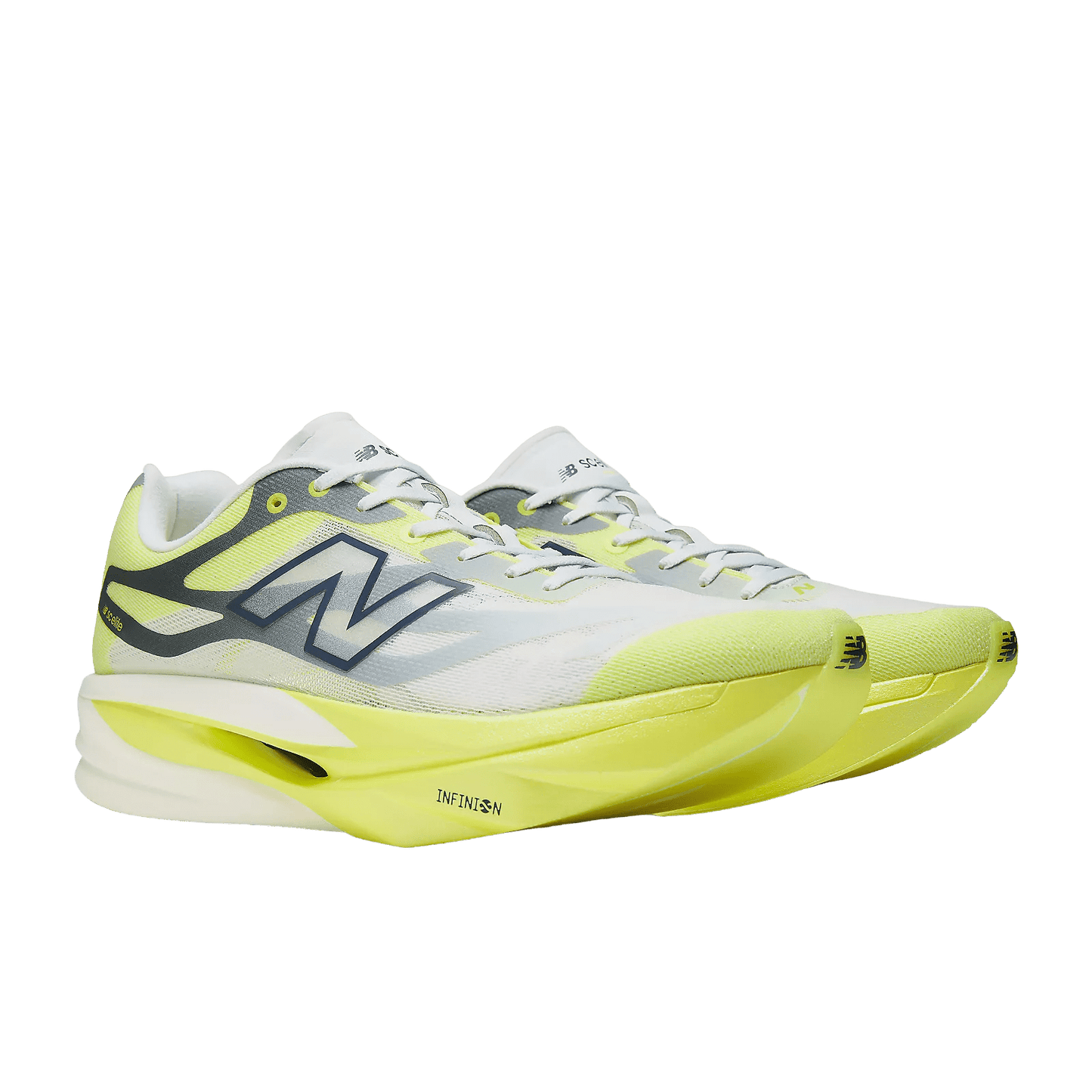 New Balance Men's FuelCell SuperComp Elite v6 - Fresh Air with Alkaline Green - Interval Running