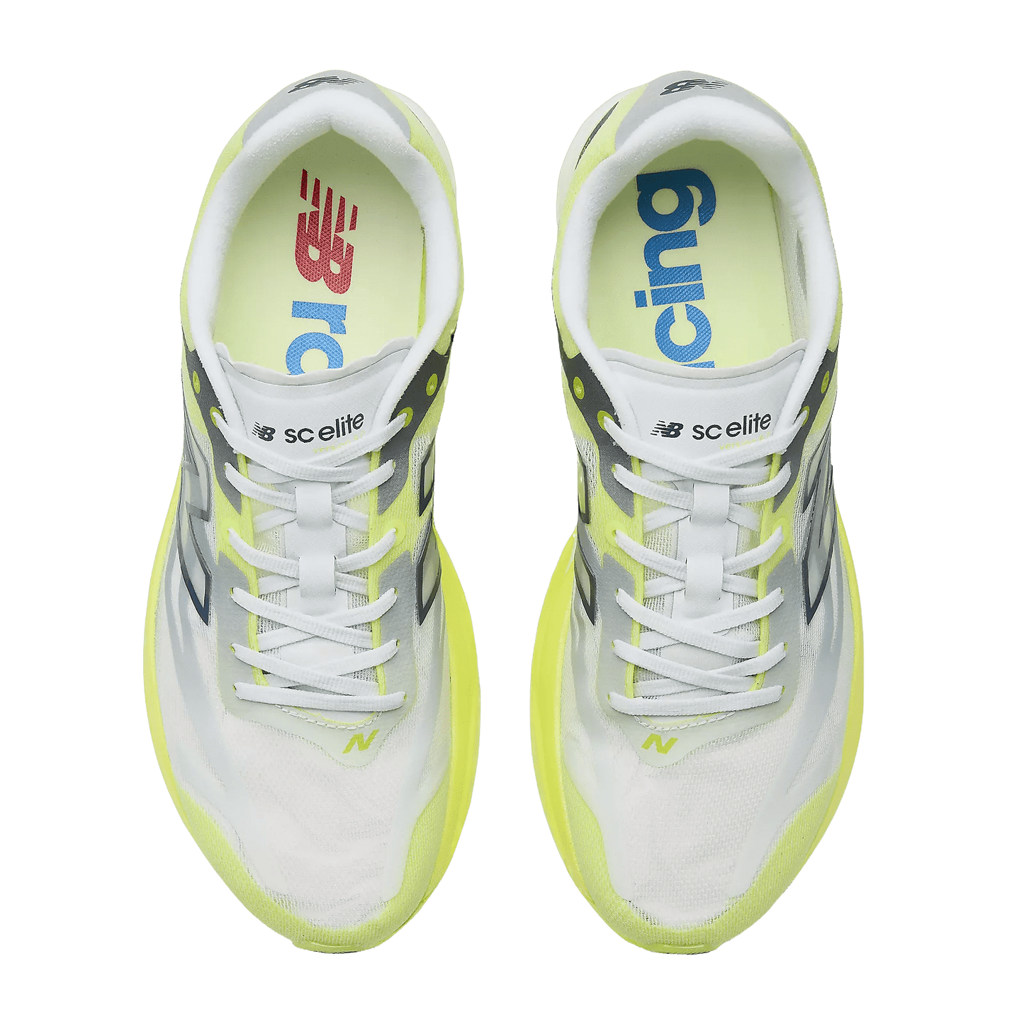 New Balance Men's FuelCell SuperComp Elite v6 - Fresh Air with Alkaline Green - Interval Running