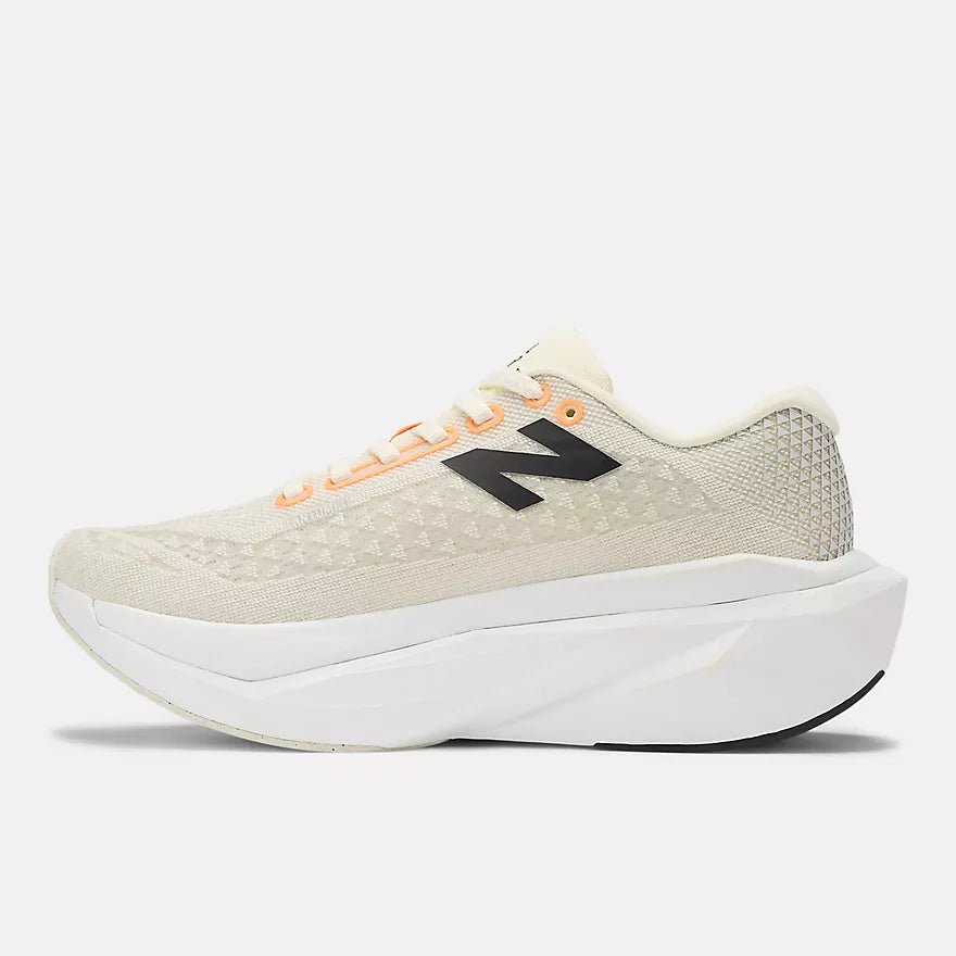 New Balance Men's FuelCell SuperComp Trainer v3 – Angora with Hot Mango and Black - Interval Running
