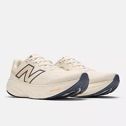 New Balance Women's Fresh Foam X 1080 v14 - Sea Salt with Vintage Indigo and Hot Mango - Interval Running