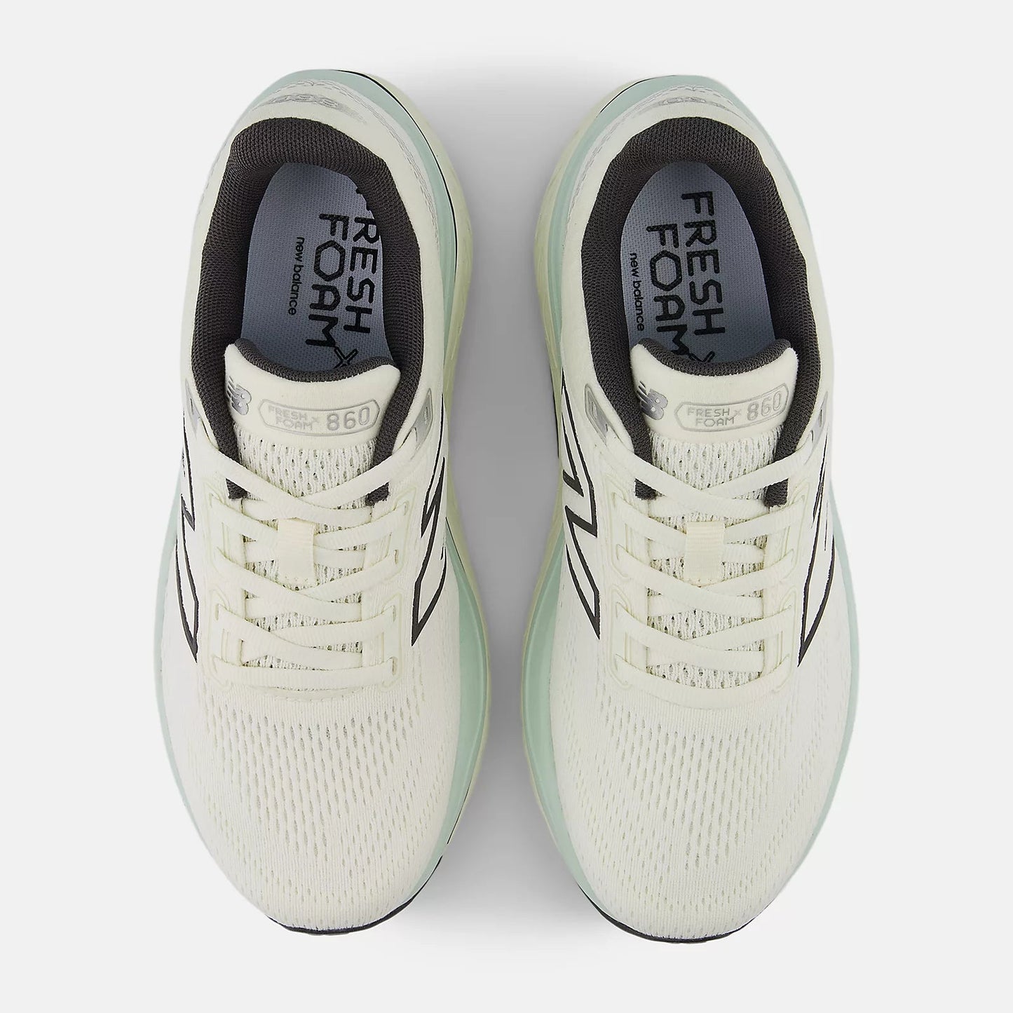 New Balance Women's Fresh Foam X 860 v14 – Sea Salt with Angora and Clay Ash - Interval Running