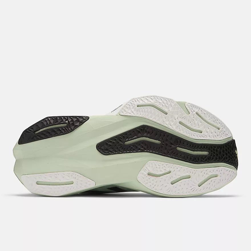 New Balance Women's FuelCell Rebel v4 Shoes - Clay Ash with White and Black - Interval Running