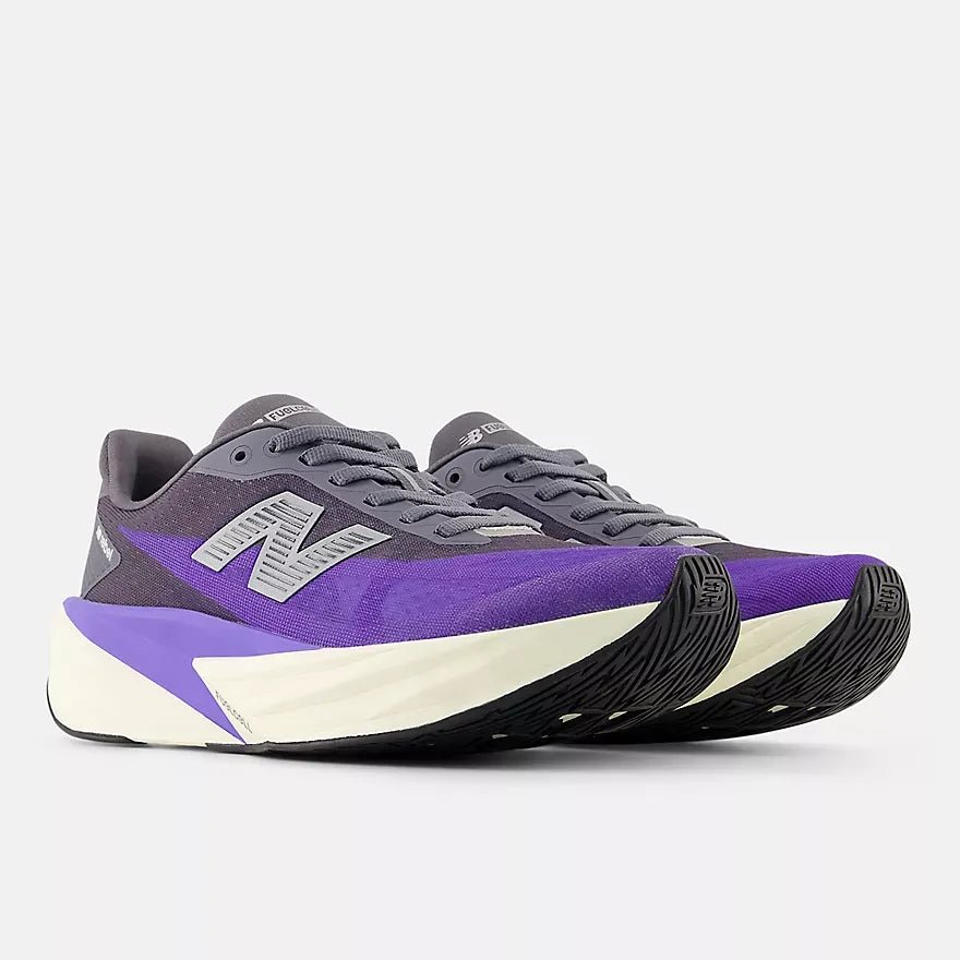 New Balance Women's FuelCell Rebel v5 | ELECTRIC INDIGO / TRUFFLE SALT - Interval Running