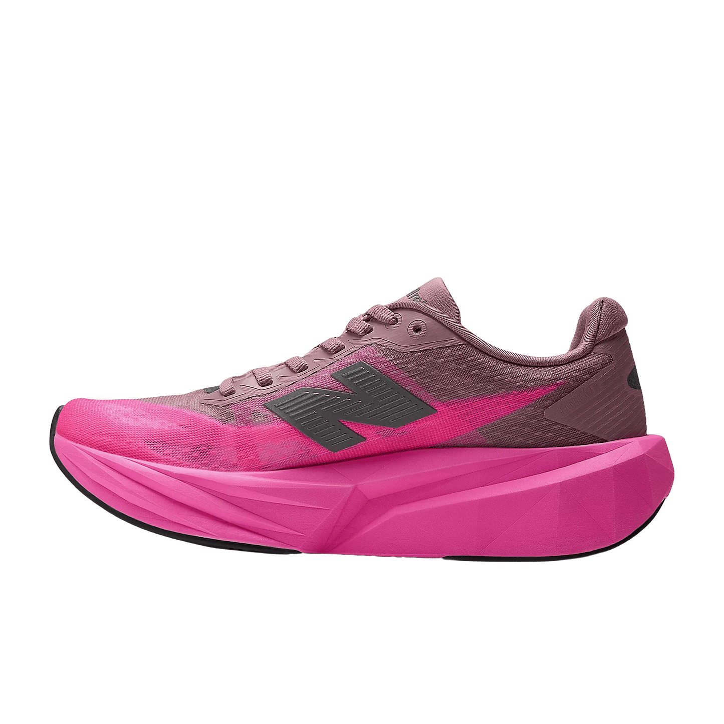 New Balance Women's FuelCell Rebel v5 – Pink Heat with Rosewood - Interval Running