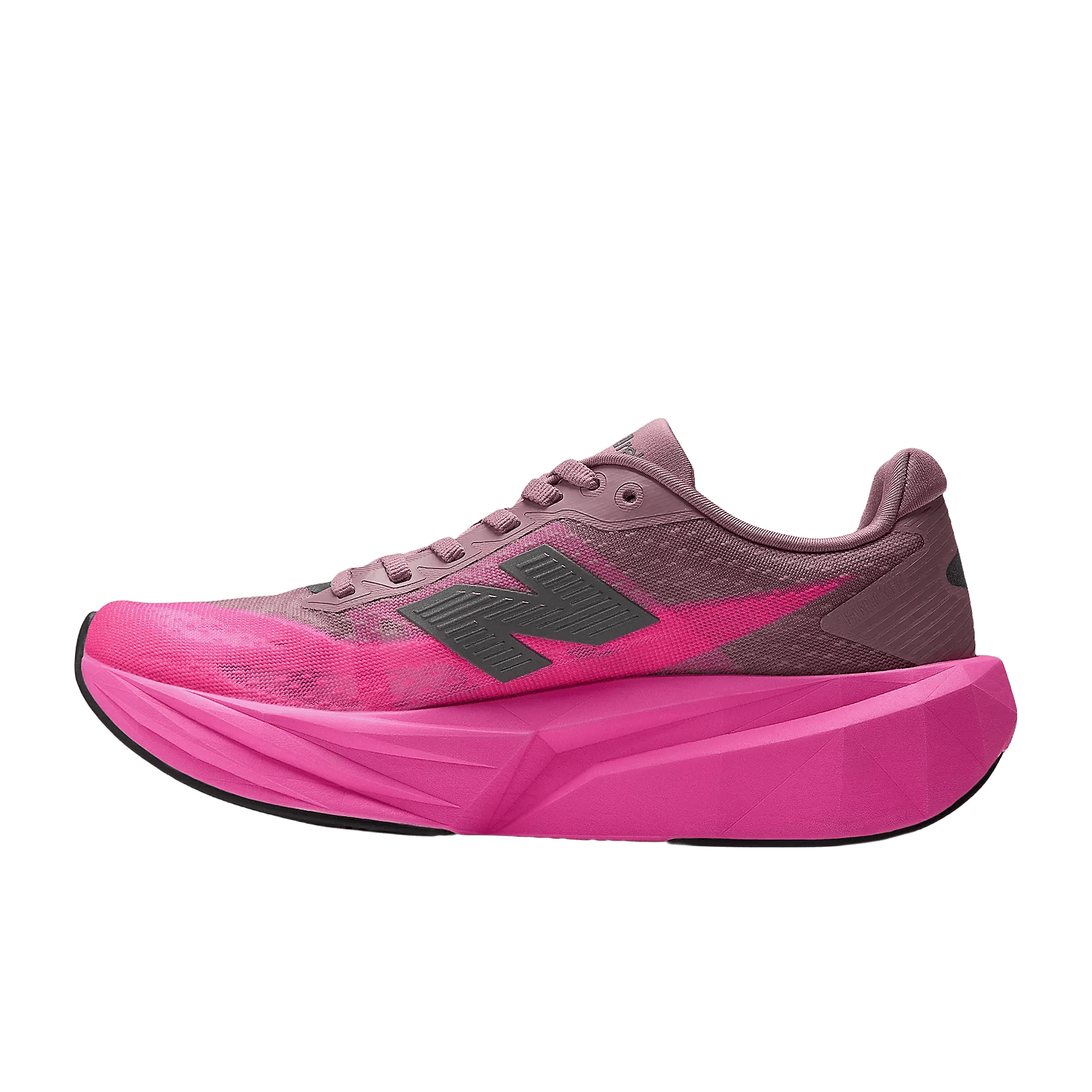 New Balance Women's FuelCell Rebel v5 – Pink Heat with Rosewood - Interval Running
