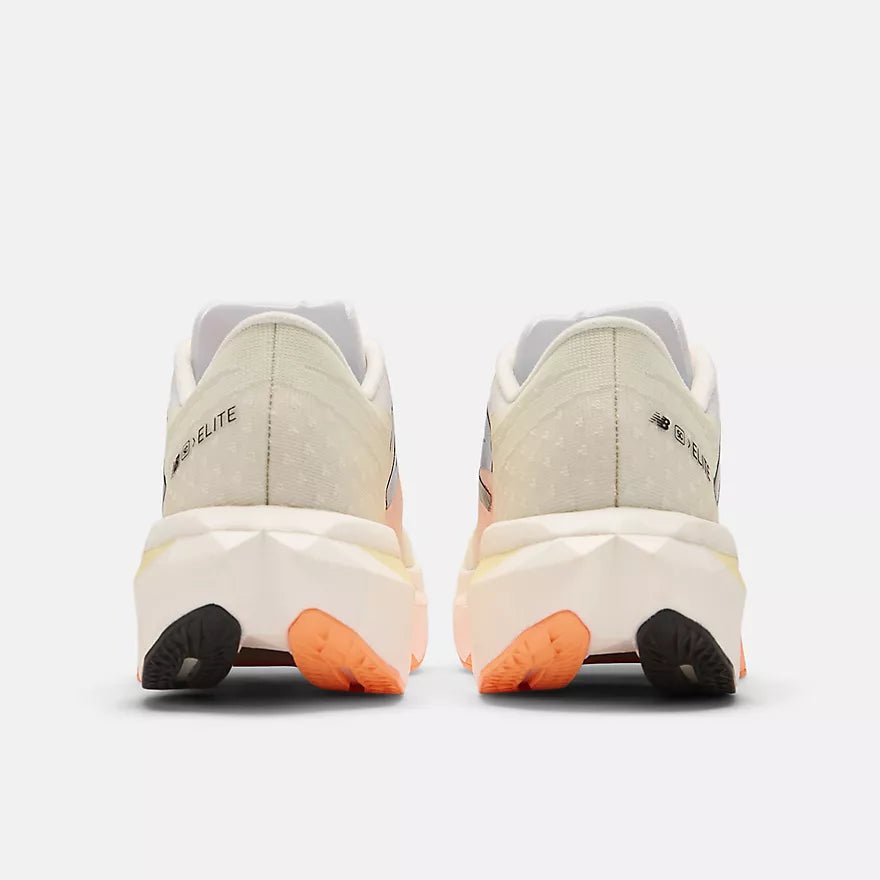New Balance Women's FuelCell Supercomp Elite v4 – White with Angora and Hot Mango - Interval Running