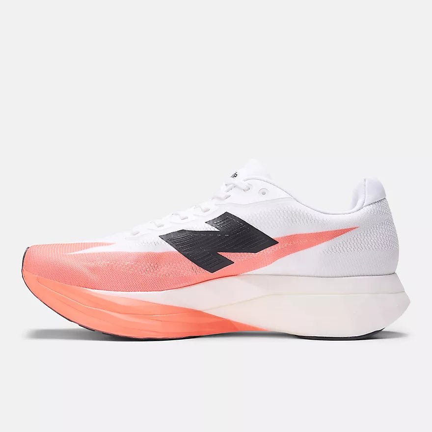 New Balance Women's FuelCell Supercomp Elite v5 - Urgent Red with Black and White - Interval Running