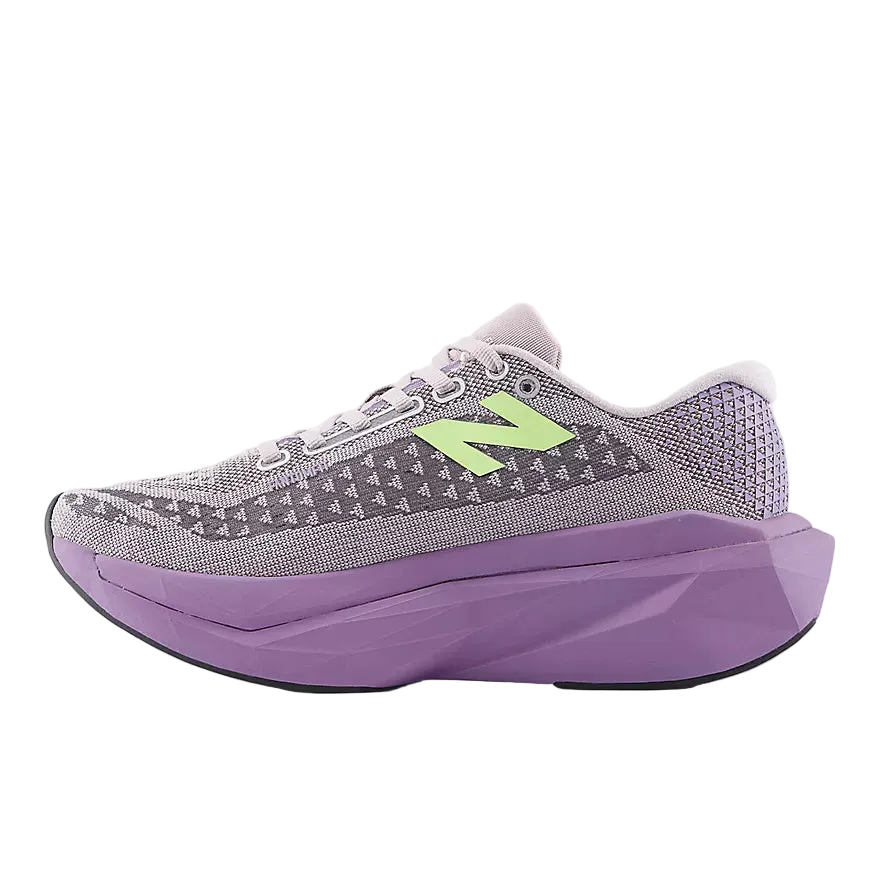 New Balance Women's FuelCell SuperComp Trainer v3 – TRUFFLE SALT with CANDIED VIOLET - Interval Running