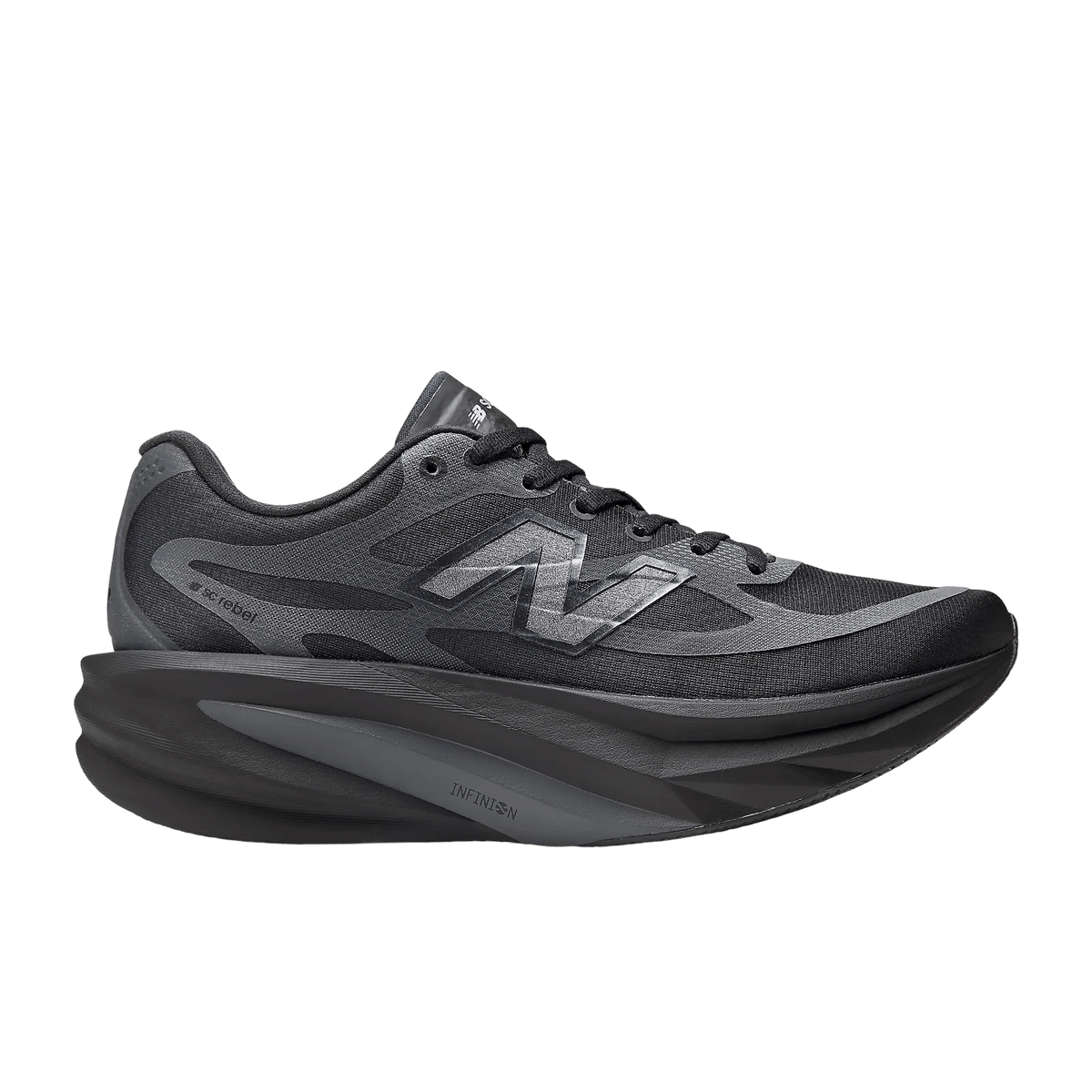 New Balance Women's SuperComp Rebel – Black with Magnet - Interval Running