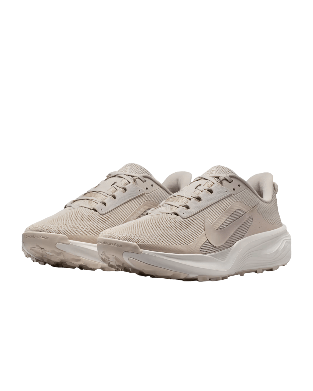 Nike Mens ACG Pegasus Trail – Cream II/Light Orewood Brown/Safety Orange/Cream II - Interval Running
