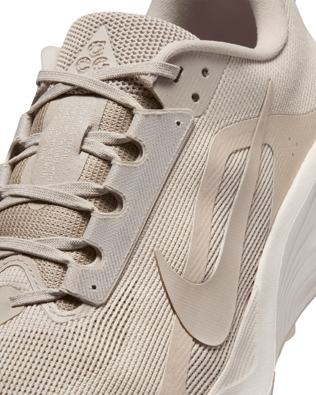 Nike Mens ACG Pegasus Trail – Cream II/Light Orewood Brown/Safety Orange/Cream II - Interval Running