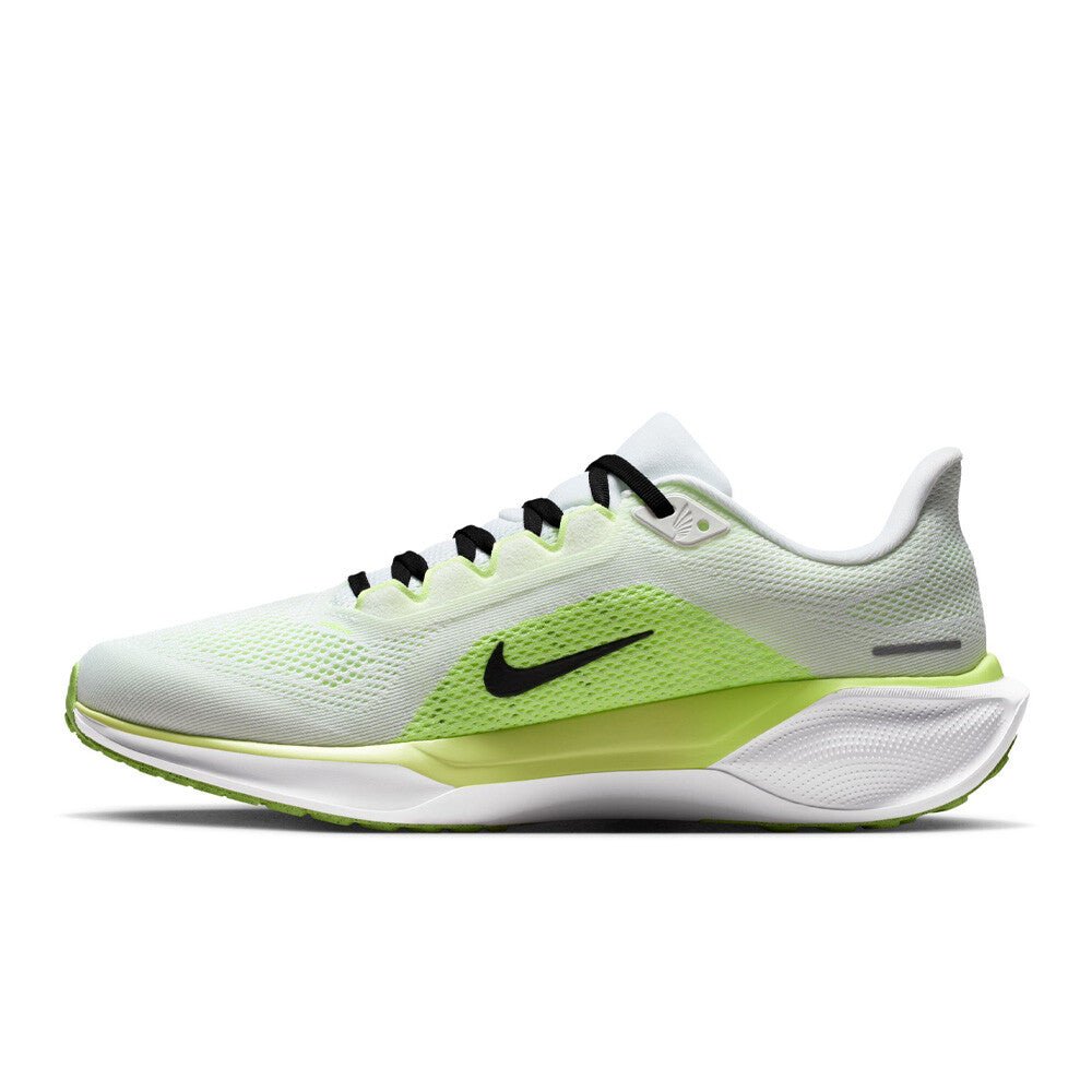 Nike Men's Pegasus 41 - White / Black / Volt Ice / Barely Volt - Interval Running