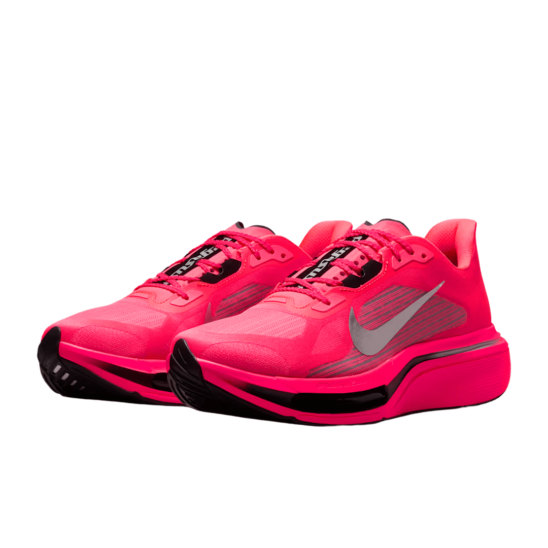 Nike Men's Pegasus Plus 2 – Flash Crimson/Black/Light Smoke Grey/Metallic Silver - Interval Running