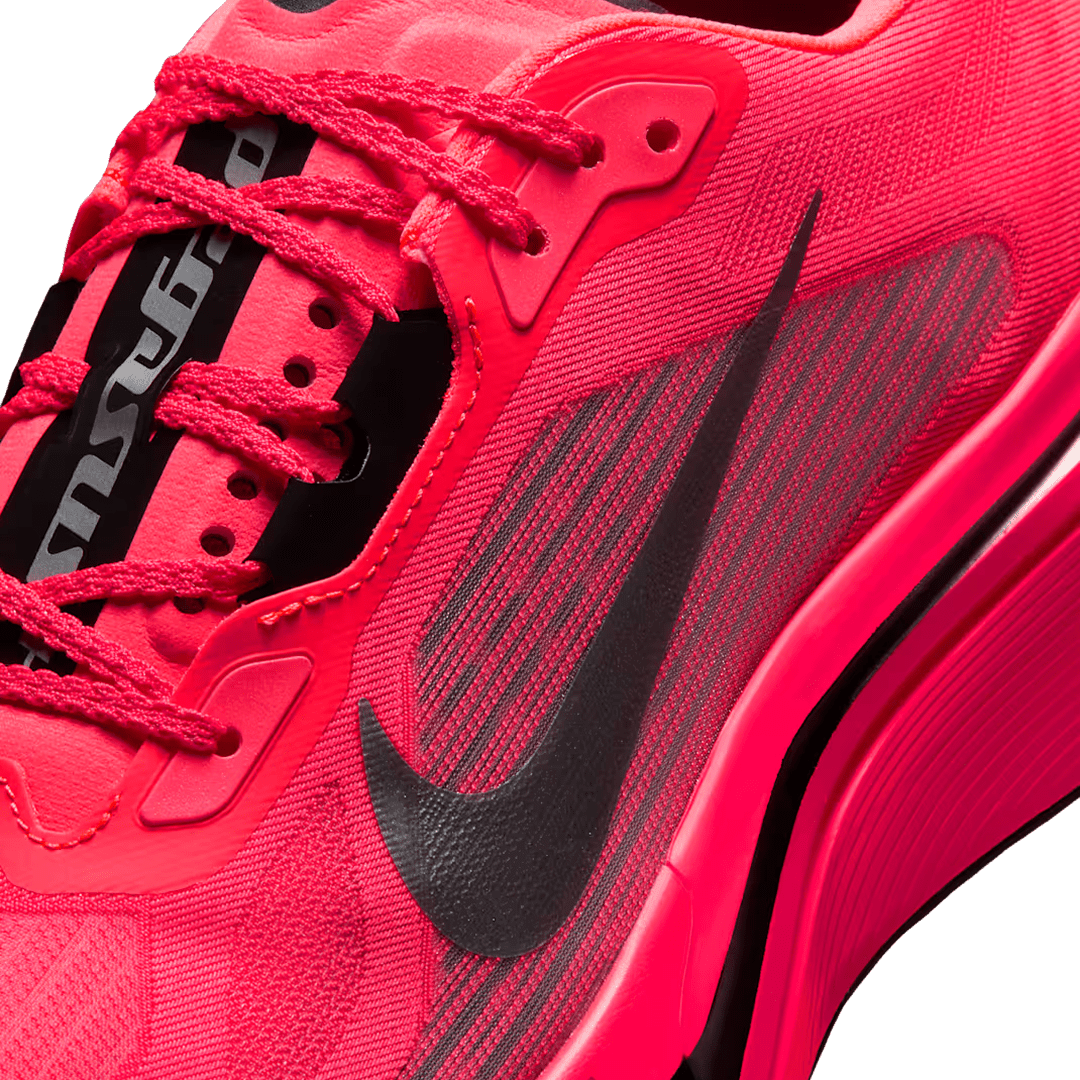 Nike Men's Pegasus Plus 2 – Flash Crimson/Black/Light Smoke Grey/Metallic Silver - Interval Running