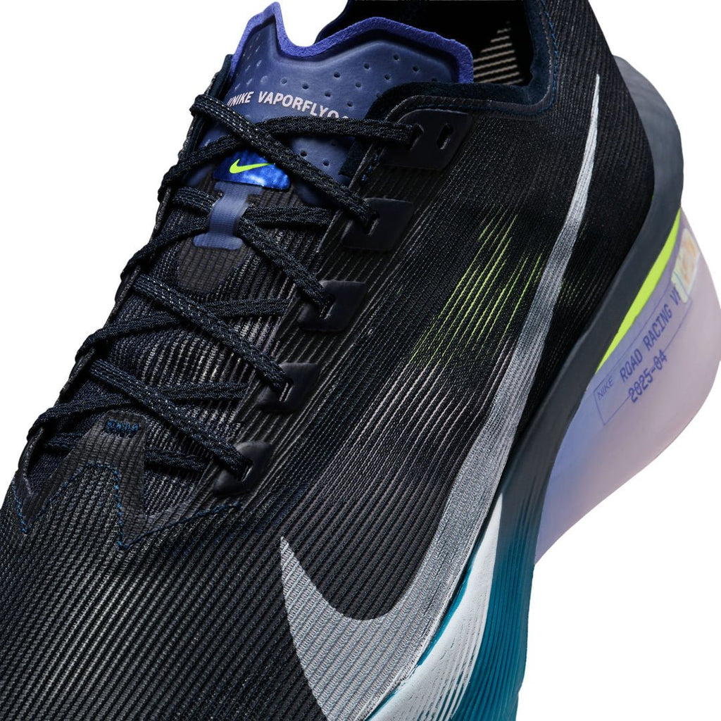 Nike Men's Vaporfly 4 Next% | Obsidian/White/Persian Violet - Interval Running