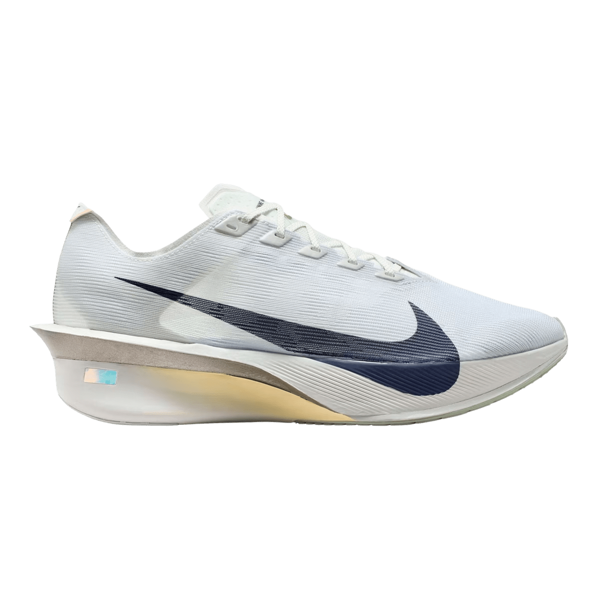 Nike Men's Vaporfly 4 Next% – Spruce Aura/Grey Fog/Ice Peach/Dark Obsidian - Interval Running