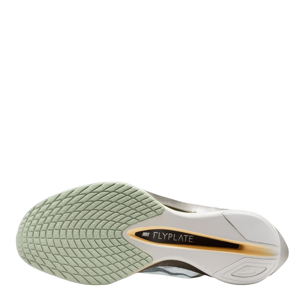 Nike Men's Vaporfly 4 Next% – Spruce Aura/Grey Fog/Ice Peach/Dark Obsidian - Interval Running