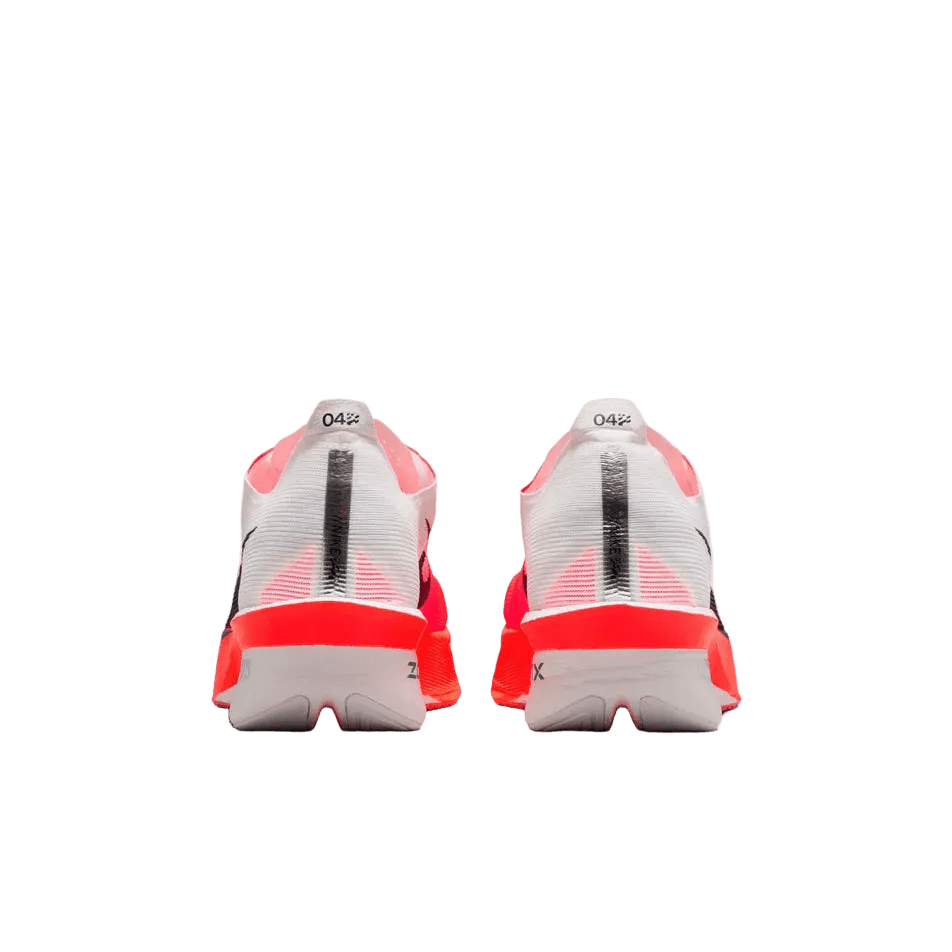 Nike Men's Vaporfly 4 Next% | White / Midnight Navy / Red - Interval Running