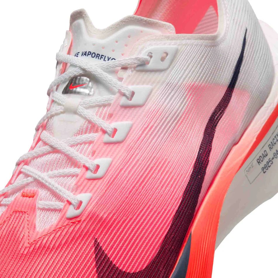Nike Men's Vaporfly 4 Next% | White / Midnight Navy / Red - Interval Running