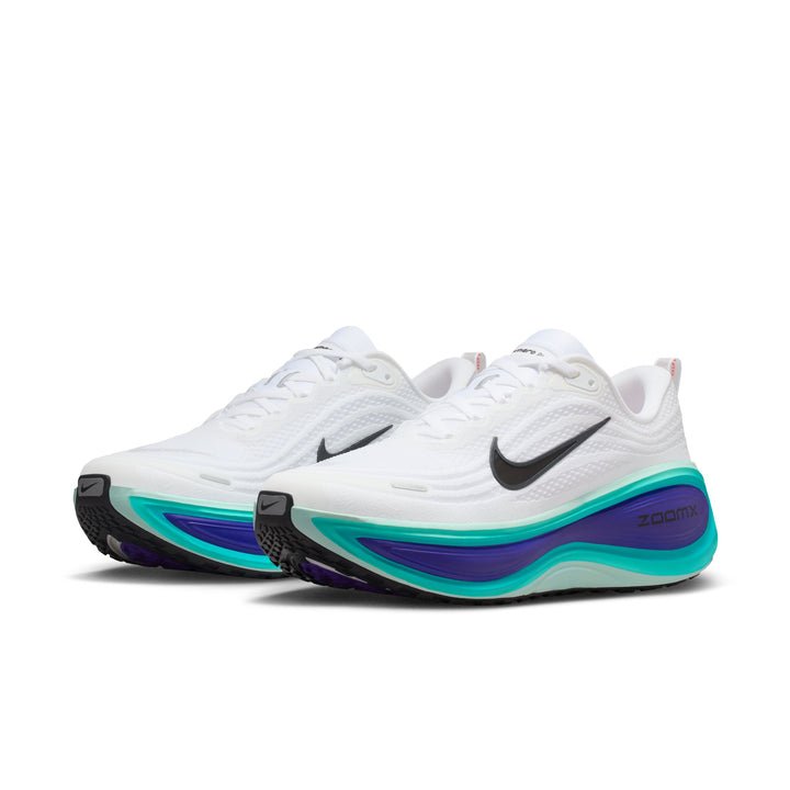 Nike Men's Vomero Plus | WHITE/BLACK - BRIGHT CONCORD - HYPER TURQ - Interval Running