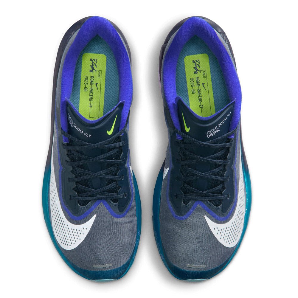 Nike Men's Zoom Fly 6 - Obsidian / Persian Violet / Volt / White - Interval Running