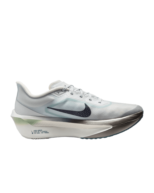 Nike Men's Zoom Fly 6 - Pure Platinum/Grey Fog/Ice Peach/Dark Obsidian - Interval Running