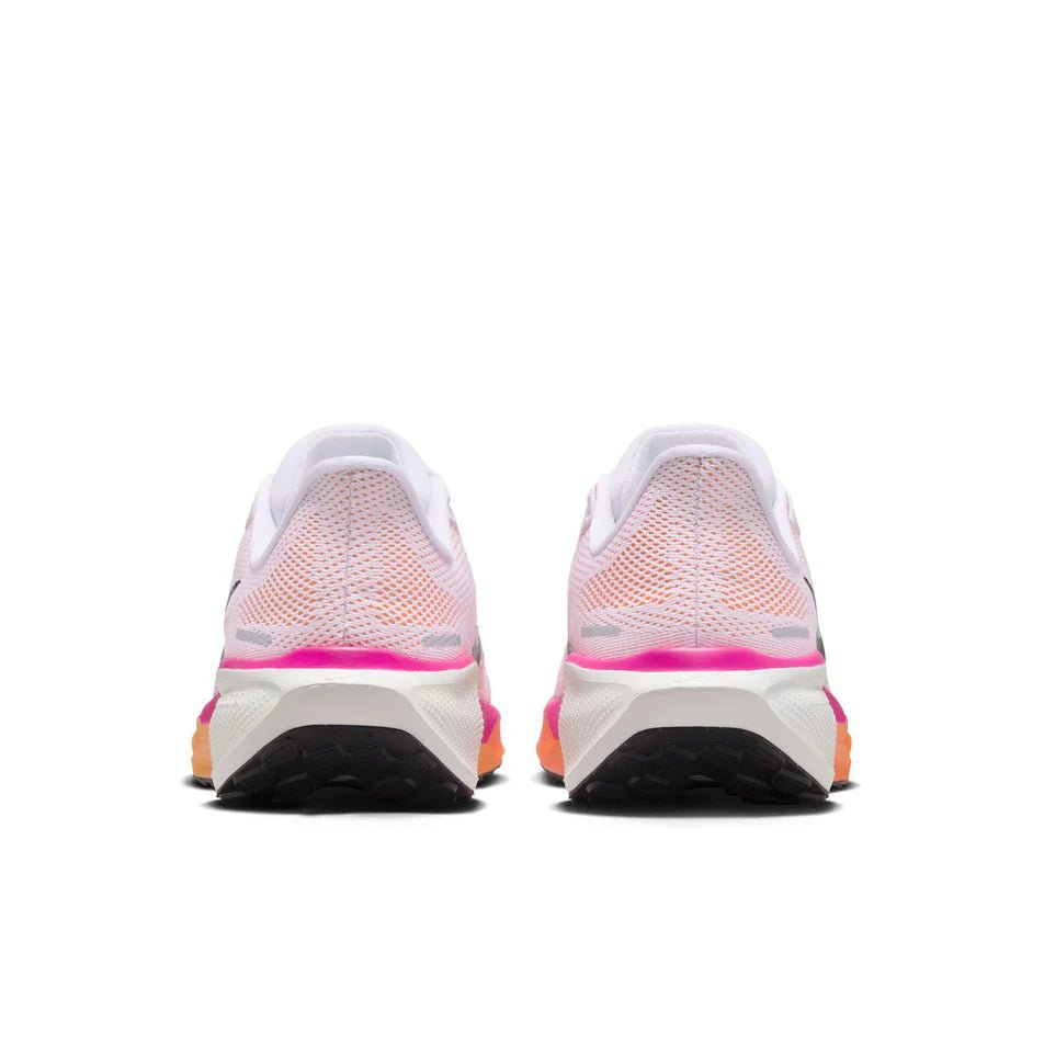 Nike Women's Pegasus 41 - White / Fire Pink / Orange Pulse / Black - Interval Running