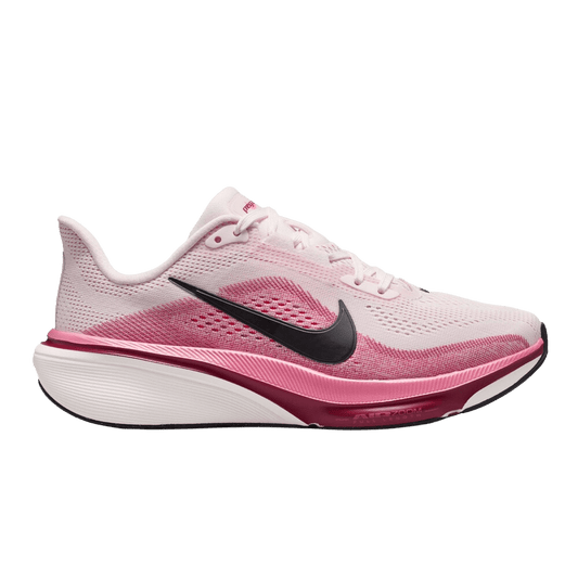 Nike Women's Pegasus 42 - Pearl Pink / Black / Peony / Team Crimson - Interval Running