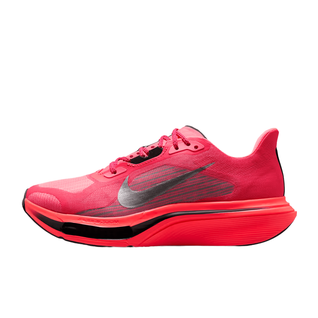 Nike Women's Pegasus Plus 2 – Flash Crimson/Black/White/Metallic Silver - Interval Running
