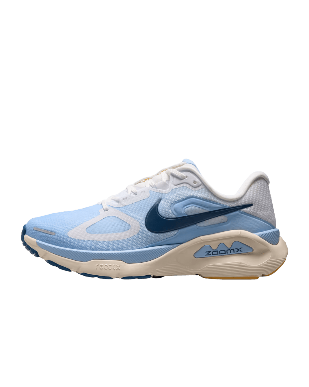 Nike Women's Structure Plus – White / Aluminium / Sundial / Mystic Navy - Interval Running