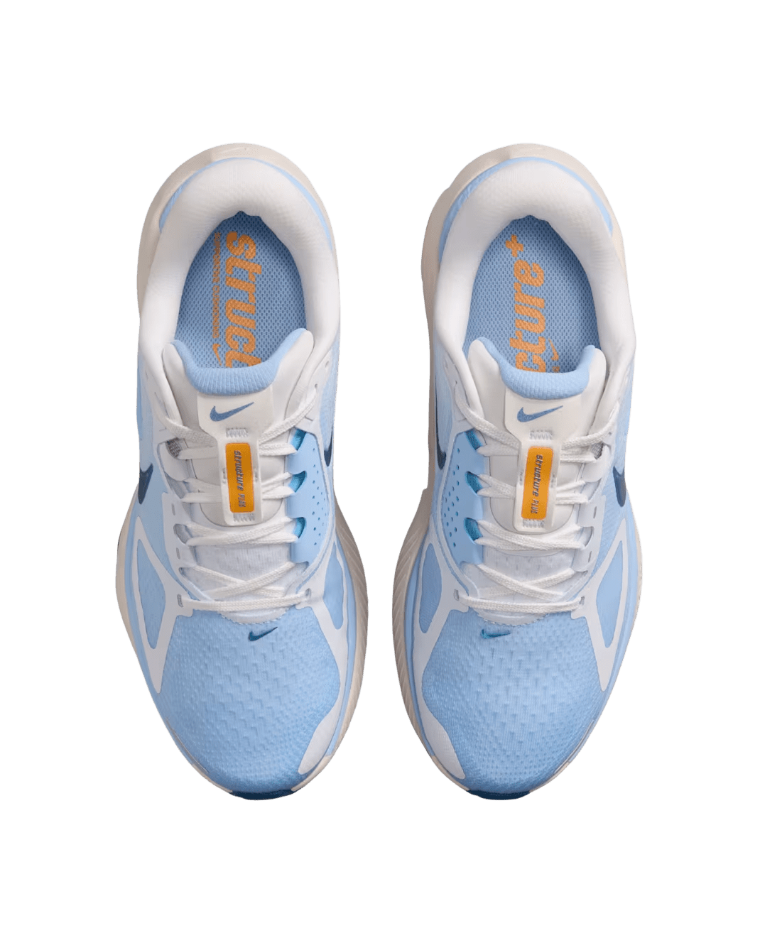 Nike Women's Structure Plus – White / Aluminium / Sundial / Mystic Navy - Interval Running