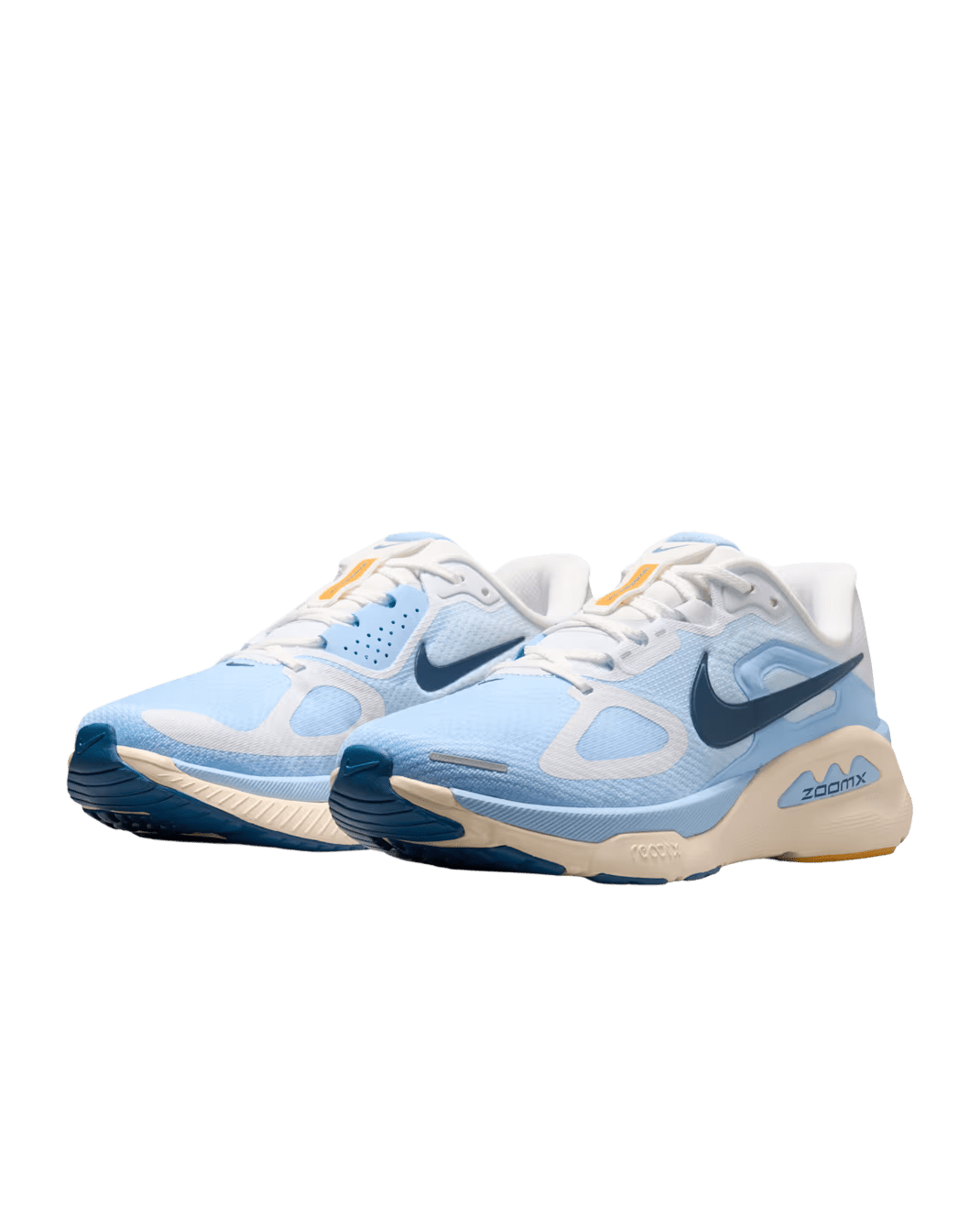 Nike Women's Structure Plus – White / Aluminium / Sundial / Mystic Navy - Interval Running