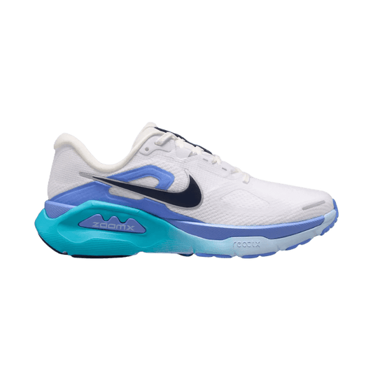 Nike Women's Structure Plus – White / Midnight Navy - Interval Running