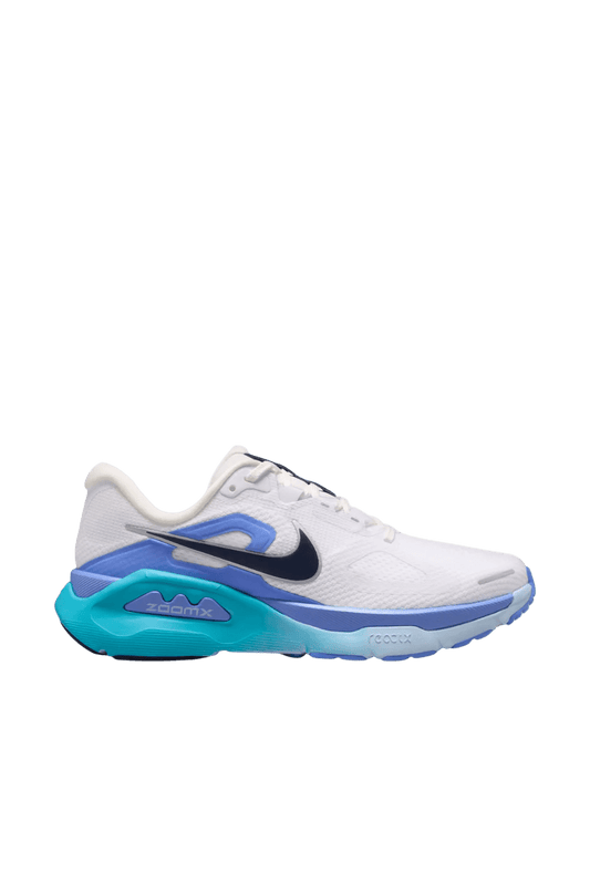 Nike Women's Structure Plus – White / Midnight Navy - Interval Running