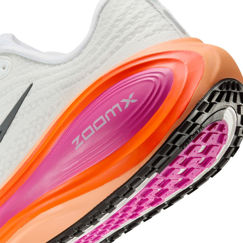 Nike Women's Vomero Plus - White / Fire Pink / Hyper Crimson / Black - Interval Running