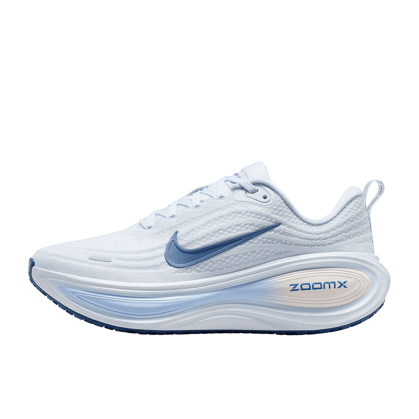 Nike Women's Vomero Plus - White/Aluminium/Football Grey/Mystic Navy - Interval Running
