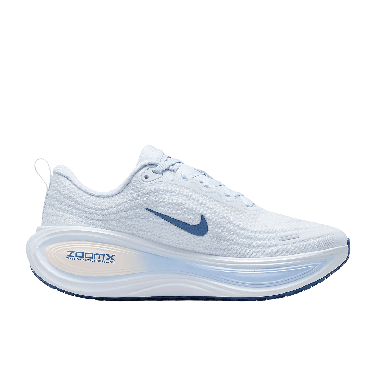 Nike Women's Vomero Plus - White/Aluminium/Football Grey/Mystic Navy - Interval Running