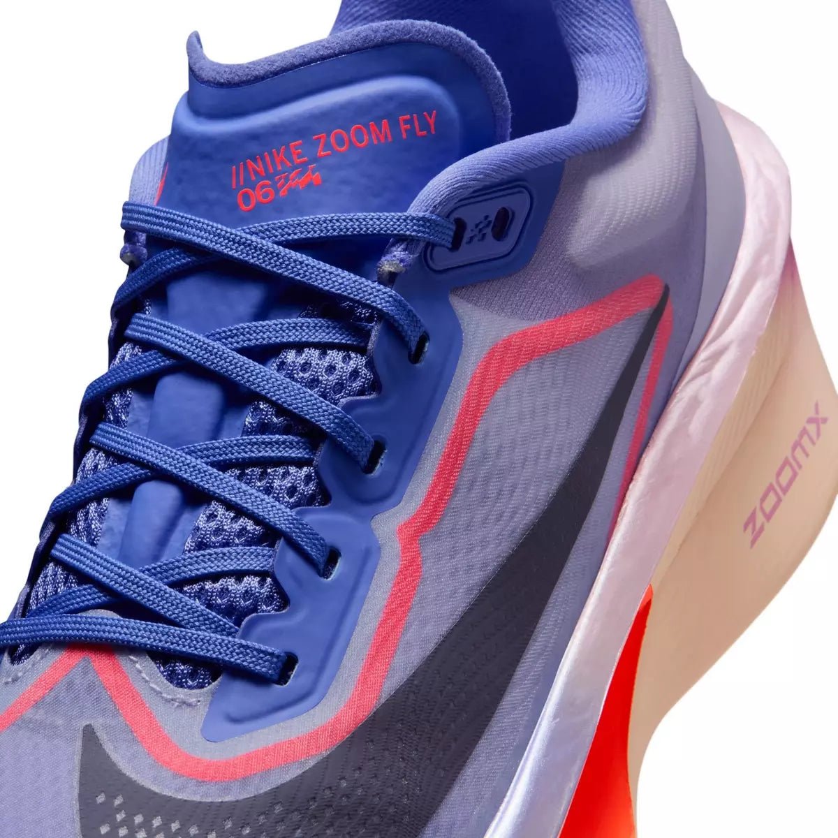 Nike Women's Zoom Fly 6 - Violet Mist / Hot Lava / Bright Violet / Purple Dynasty - Interval Running