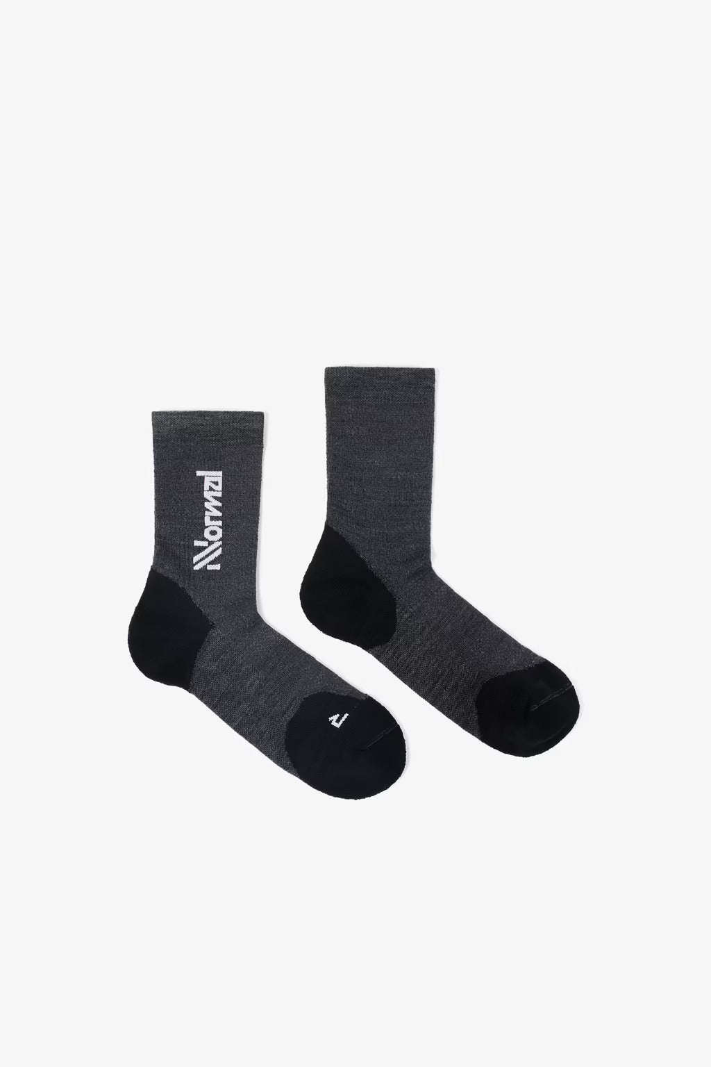 NNormal Merino Sock - Black - Interval Running