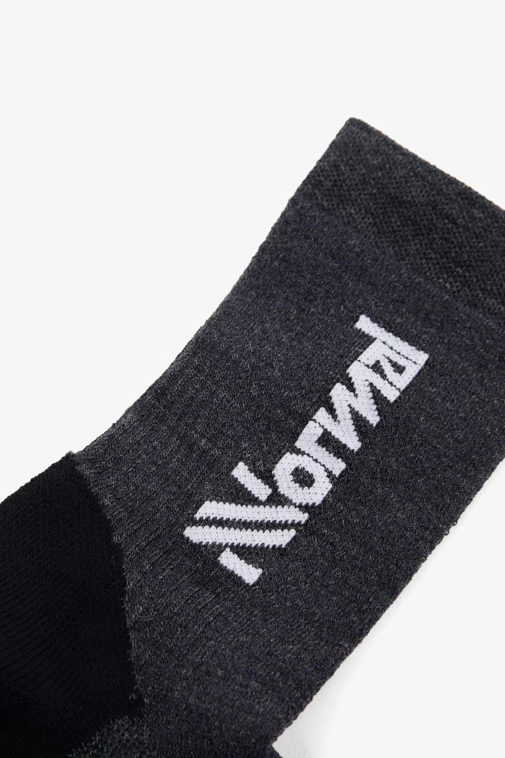 NNormal Merino Sock - Black - Interval Running