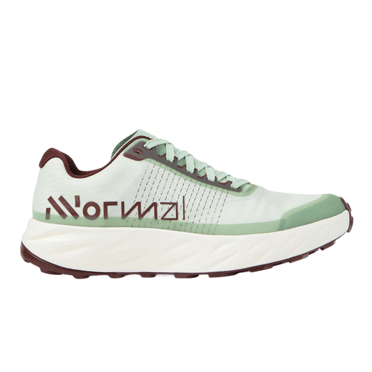 Nnormal Unisex Kjerag 2.0 - Green / White - Interval Running