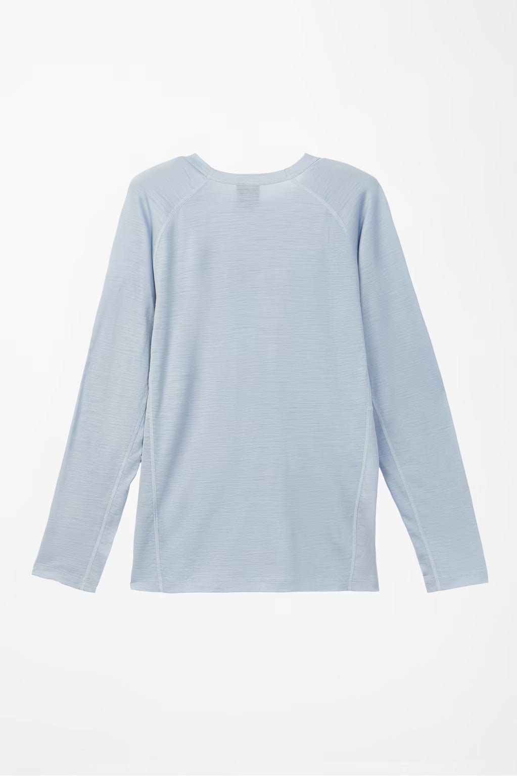 NNORMAL Women's Merino Long Sleeve T-Shirt – Blue - Interval Running