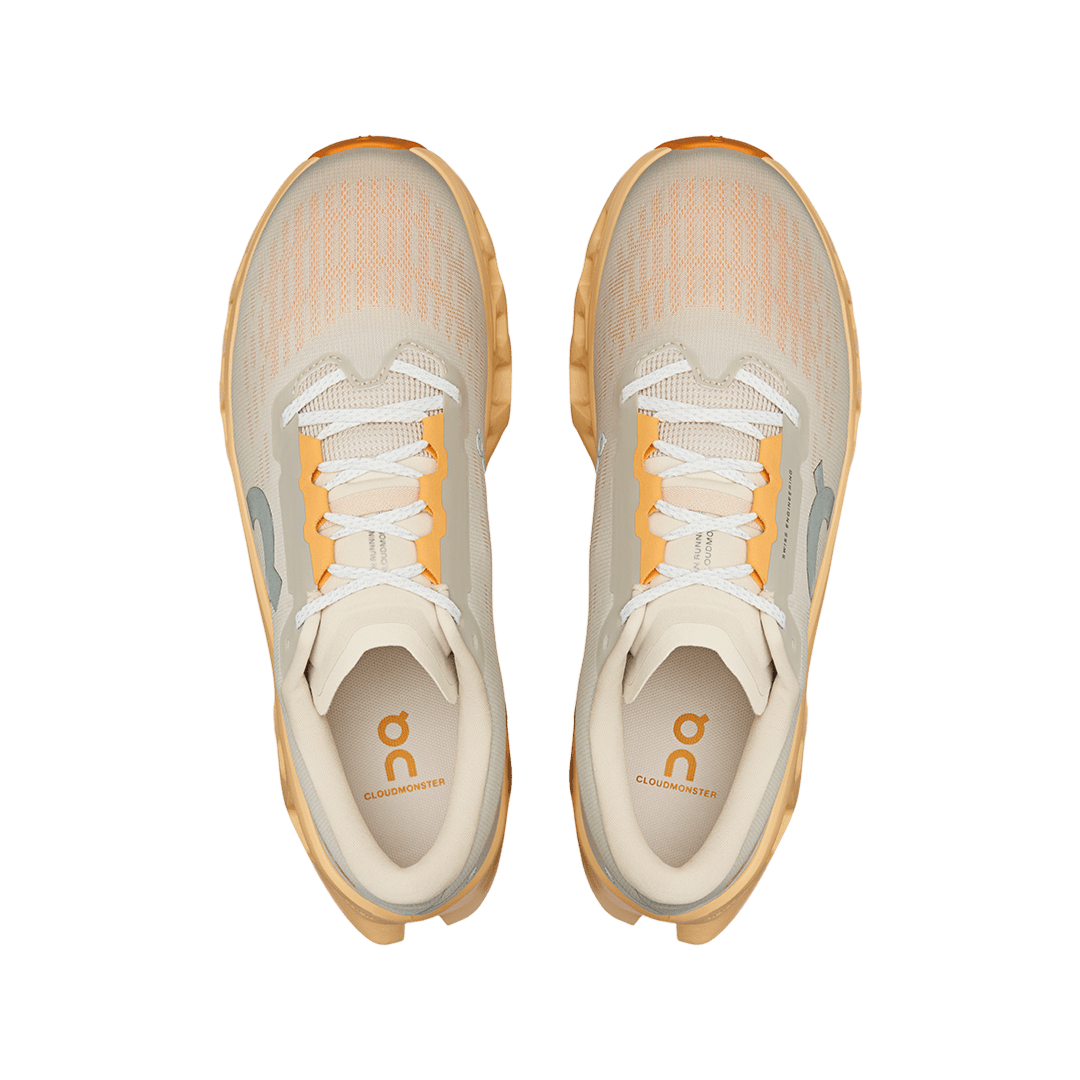 On Men’s Cloudmonster 3 – Pelican / Squash - Interval Running