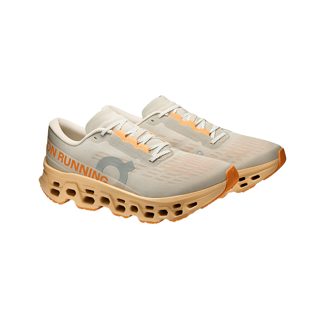 On Men’s Cloudmonster 3 – Pelican / Squash - Interval Running
