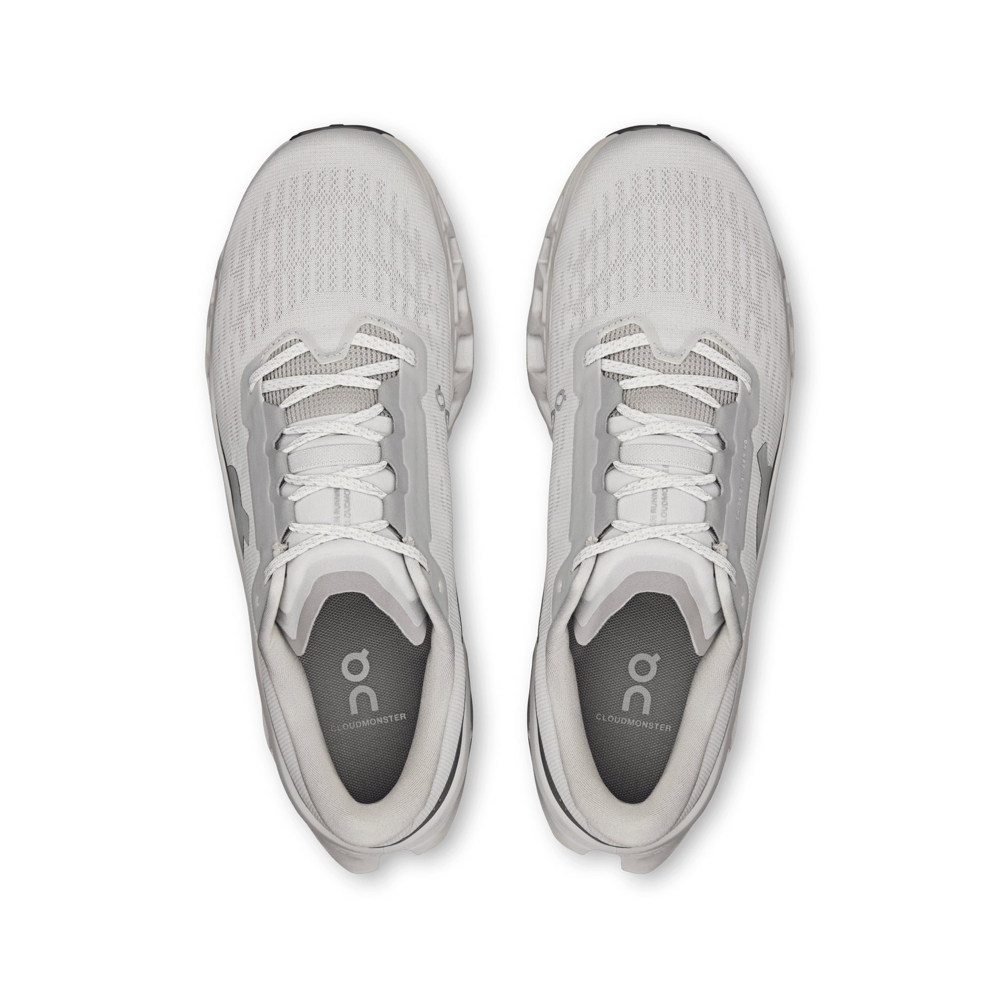 On Men’s Cloudmonster 3 – Wolf / Wolf - Interval Running