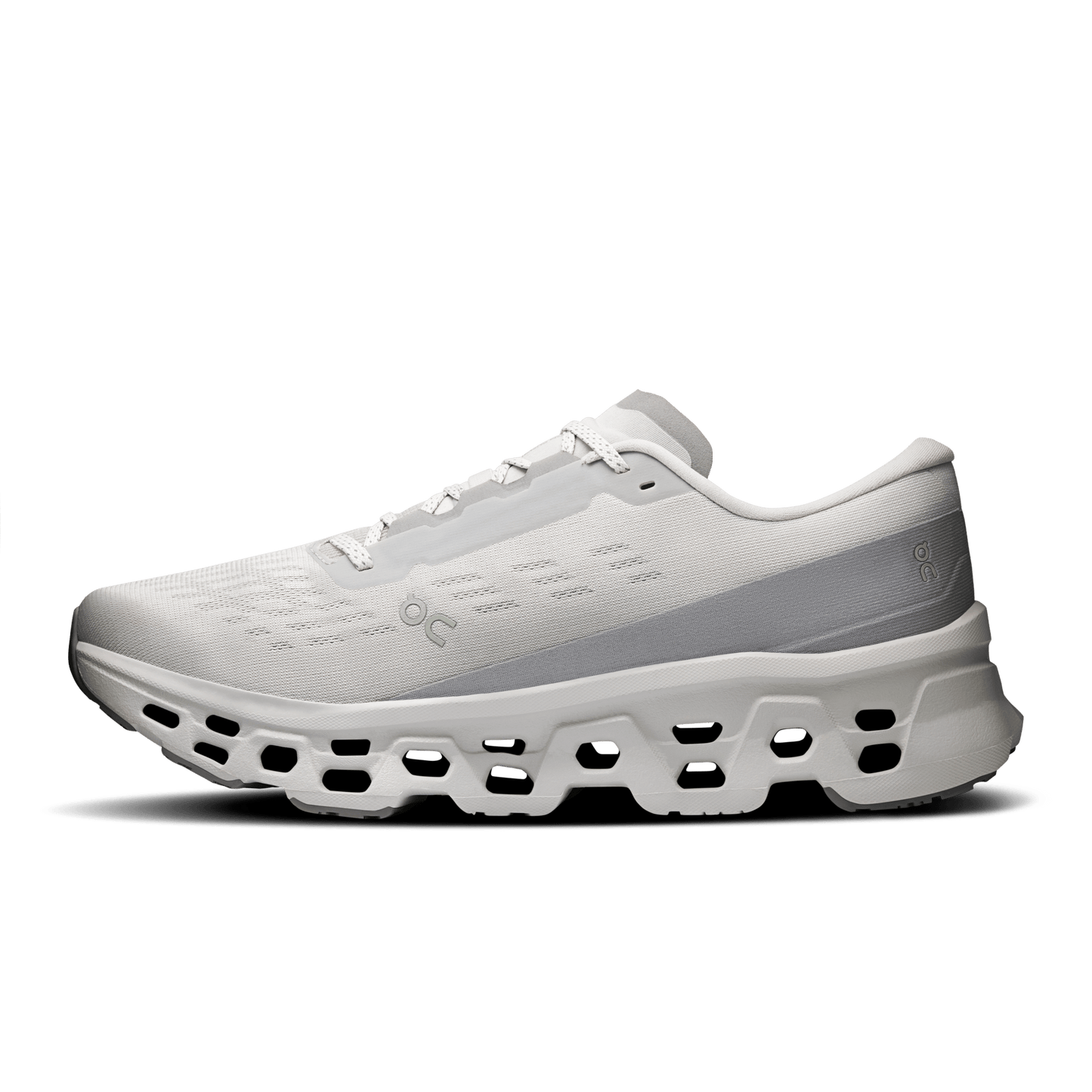 On Men’s Cloudmonster 3 – Wolf / Wolf - Interval Running